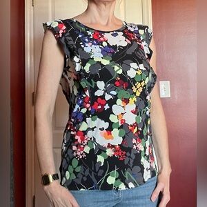 NWOTS Banana Republic Floral Tank. Small